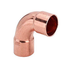 Коліно для мідної труби VIEGA DN 10x90° (2 розтруби) під пайку (Німеччина) 102494
