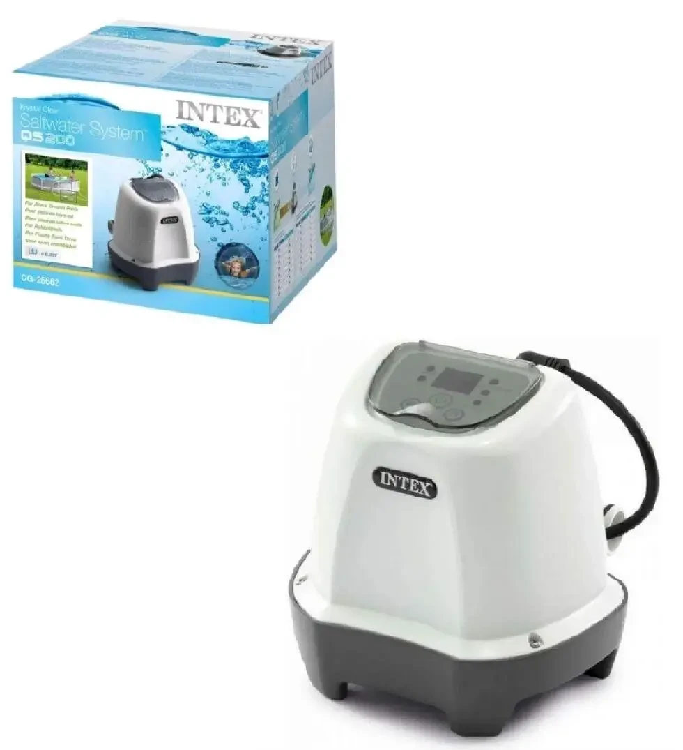 Хлоргенеатор KRYSTAL CLEAR SALTWATER SYSTEM, Intex 26662, 2 г, фото 1