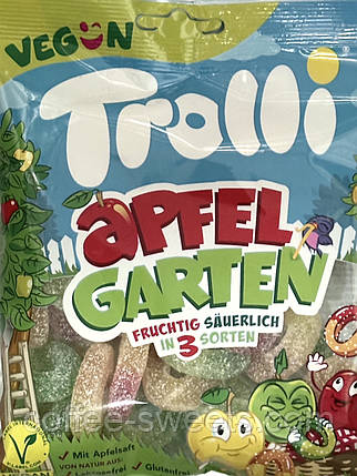 Желейні цукерки Trolli Apfel Garten 150g Vegan, фото 1