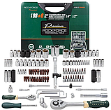 Набір інструментів Rockforce 108+6 предметів, 1/2, 1/4DR, 6-гранних RF-41082-5 PREMIUM, фото 2