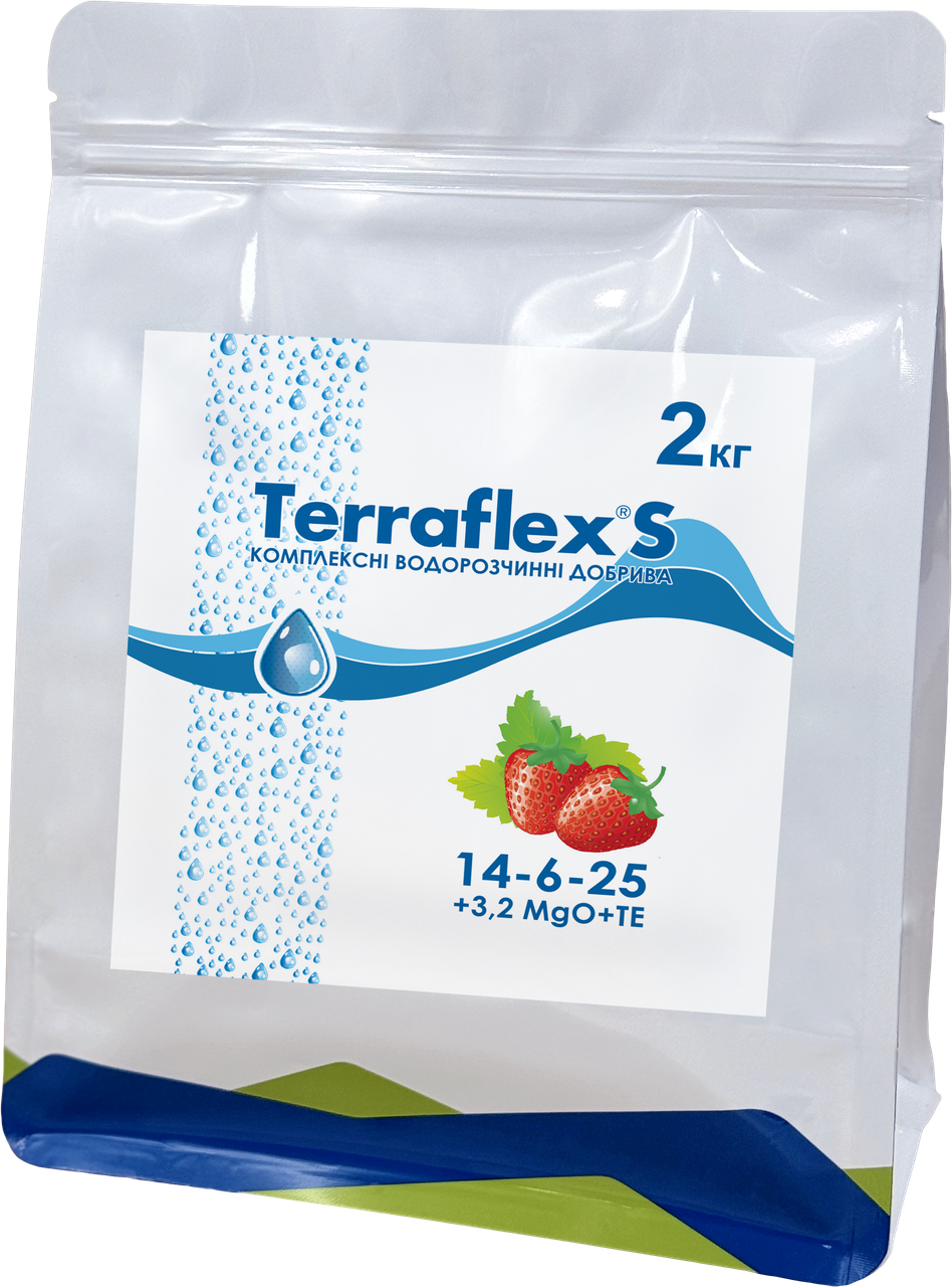 Комплексне добриво Terraflex S 14-6-25+3,2MgO+TE 2кг