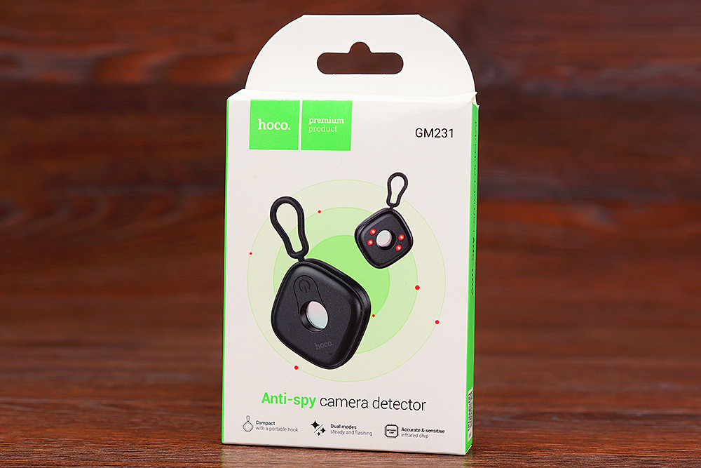 Детектор камери Hoco GM231 (чорний), фото 1