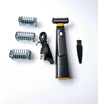 Бездротовий чоловічий бритва-тример USB 800mAh TER-12 чорний