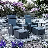 Комплект садових меблів Garden Line LYON Сірий ZUM6430, фото 5