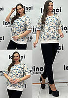 Жіноча футболка трикотажна Туреччина 50-54