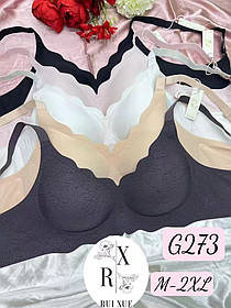 Безшовний бюстгальтер без кісточок. Розміри M L XL 2XL