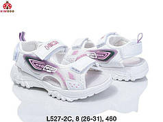 Літнє взуття оптом Босоніжки для дівчинки від виробника Kimboo (рр 26-31)