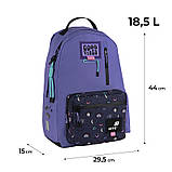 Рюкзак підлітковий Kite Education teens K25-949L-2, 44x29,5x15см, 18.5 л, 145-175 см, фото 3