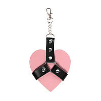 Брелок на карабіні для ключів Art of Sex Chained Heart, Рожевий - SX2244