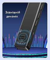 Міні диктофон DM V1 16GB цифровий MP3 плеєр з динаміком, фото 4