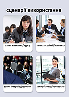 Міні диктофон DM V1S 32GB цифровий MP3 плеєр з динаміком, фото 7