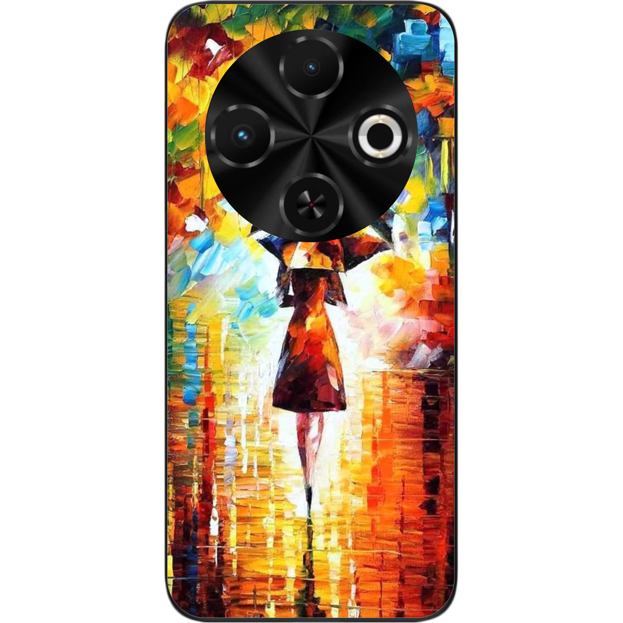 Силіконовий чохол Epik для Tecno Spark 30C 4G (kl5) з картинкою Прогулянка