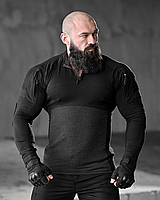 Тактическая боевая рубашка убакс черная ubacs для полиции, Мужская тактическая армейская рубашка весна/осень