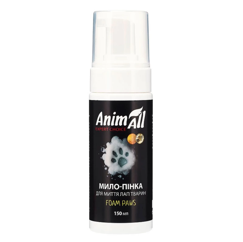 Мило-пінка для миття лап AnimAll, 150 мл