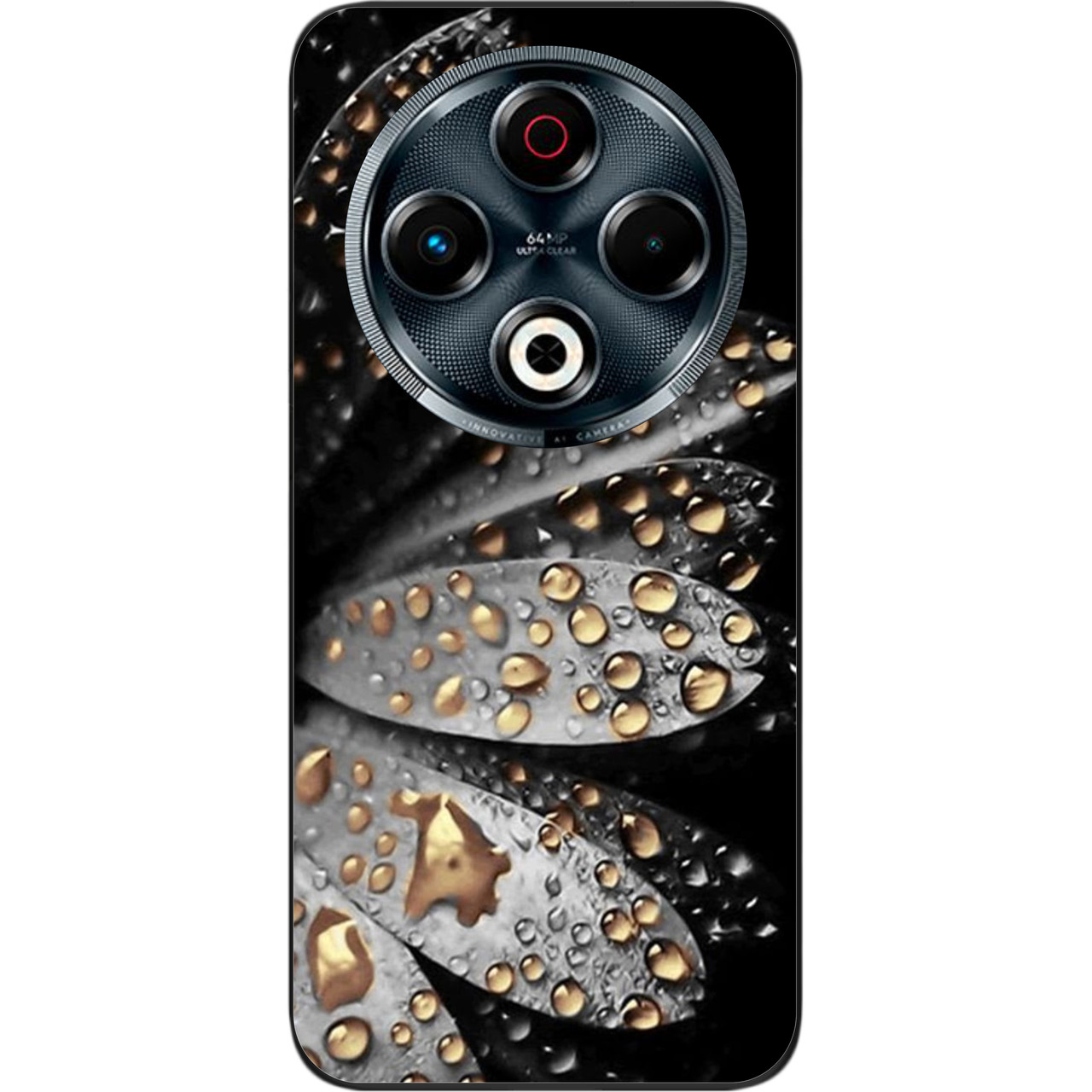 Силіконовий чохол Epik для Tecno Spark 30 4G (KL6) з картинкою Квітка