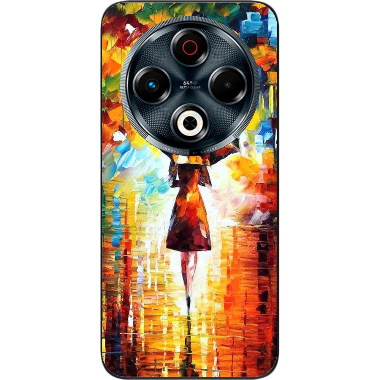 Силіконовий чохол Epik для Tecno Spark 30 4G (KL6) з картинкою Прогулянка