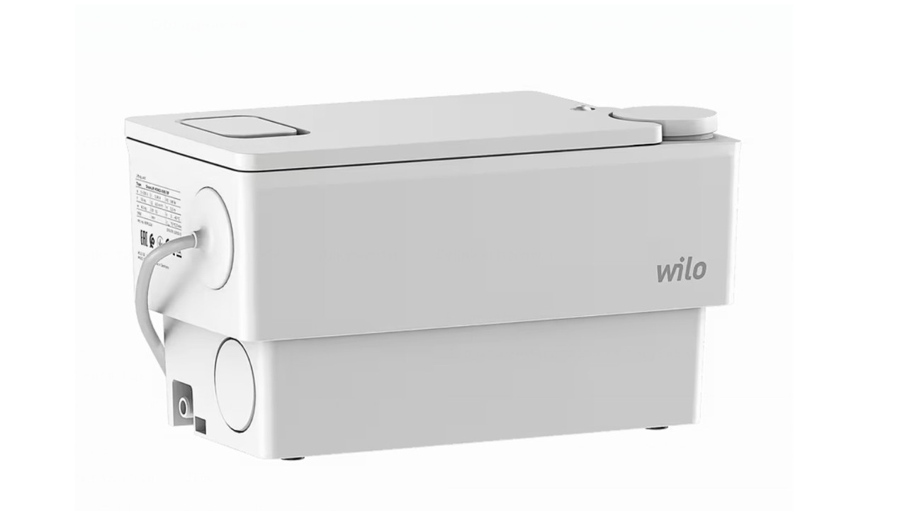 Підйомна установка для відведення стічних вод WiloDrainLift MINI3-XXS-EF, WILO (Німеччина)