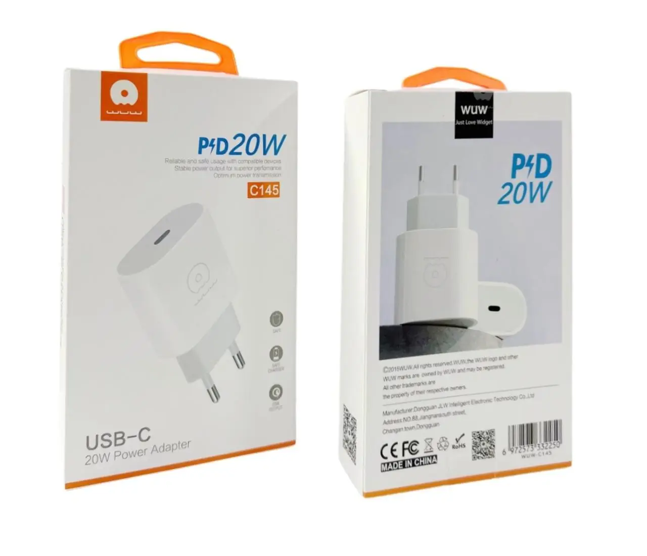 Зарядний пристрій 220В 5В/9В 20Вт WUW-C145