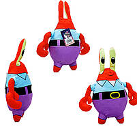 Набір м'яких іграшок «Спанч Боб і друзі» (4 шт)- плюшеві герої мультфільму, фото 2