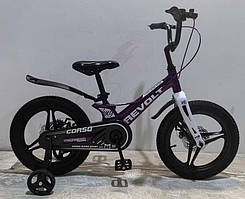 Велосипед 16" дюймів 2-х колісний Corso «REVOLT» MG-16321 МАГНІЄВА РАМА, ЛИТІ ДИСКИ, ДИСКОВІ ГАЛЬМА, зібран на 75%