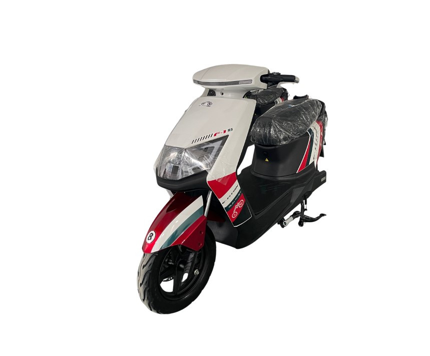 Електроскутер E-Titan F-1 12" White Red