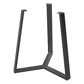 Каркас для столу з металу Ø 750 мм, H 730 мм Minimal Чорний