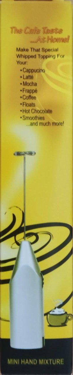 Електричний ручний мініміксер капучнатор, фото 1