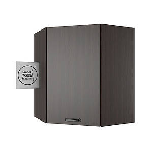 Кухонна кутова шафка з полицею. Шир 600 мм.