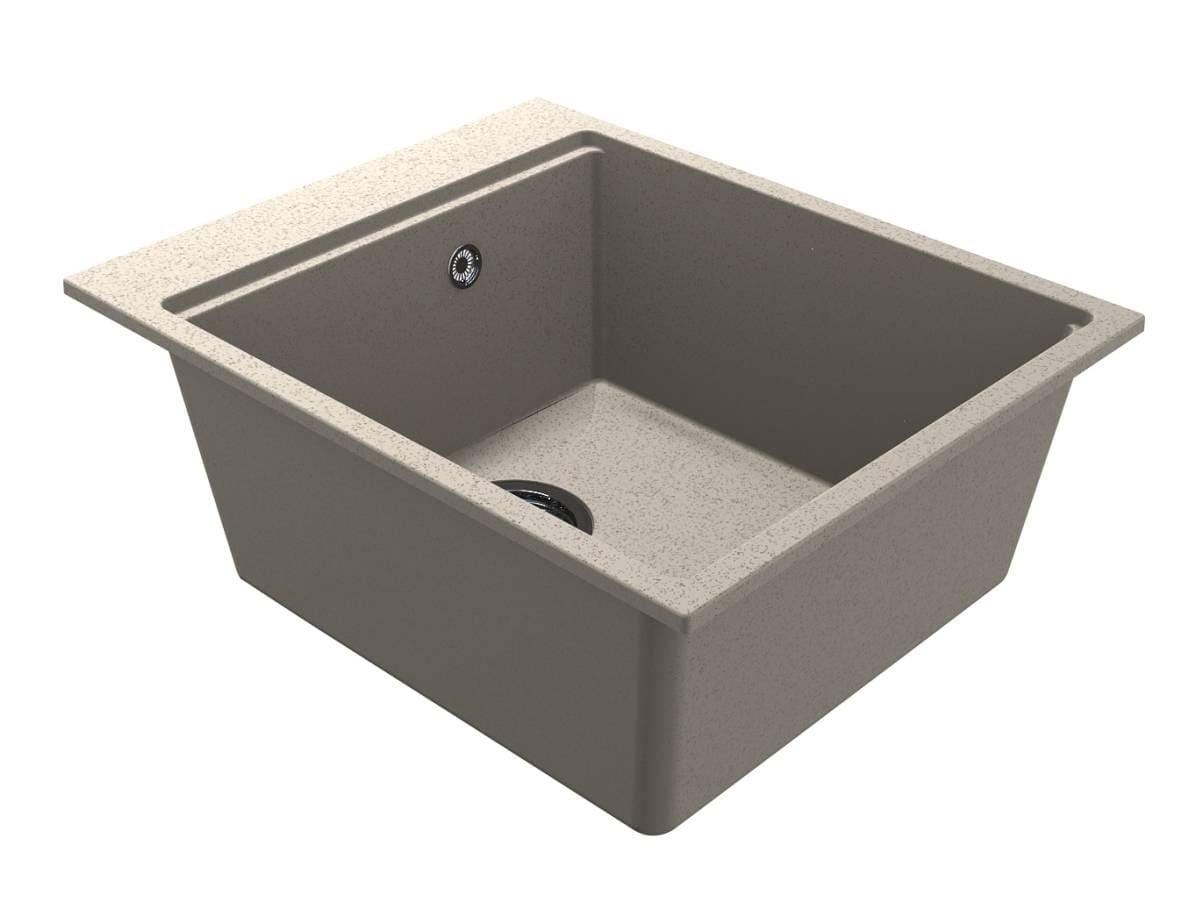 Кухонна мийка LAGOON 420 sand Miraggio, фото 1