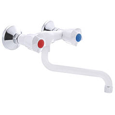 Змішувач на кухню Plamix AMA-361 Білий (PM0582)