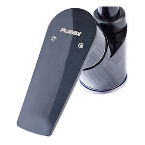 Змішувач для кухні Plamix Oscar-011 Black (PM0616), фото 4