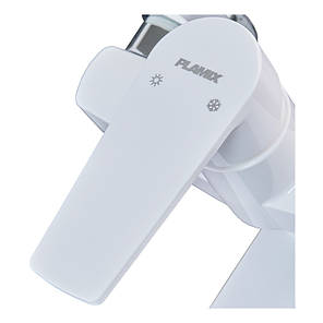 Змішувач для кухні Plamix Oscar-005 White (PM0644), фото 4