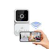 Бездротовий дверний відеодзвінок Wi-Fi Smart Doorbell M6 з підтримкою програми Tuya, фото 7