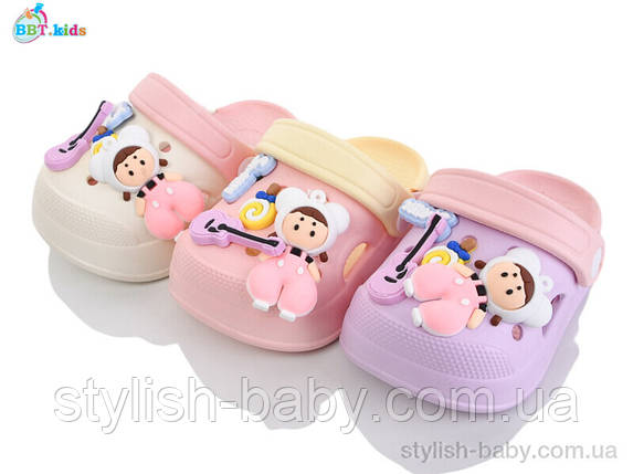 Дитяча колекція літнього взуття. Дитячі крокси 2025 бренда BBT kids оптом (рр. з 18 по 23), фото 1