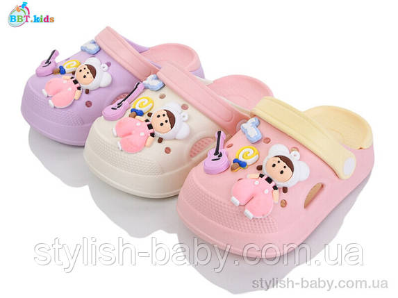 Дитяча колекція літнього взуття. Дитячі крокси 2025 бренда BBT kids оптом (рр. з 24 по 29), фото 1