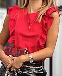 Жіноча блузка супер софт 42-44,46-48,50-52,54-56 жовтий,пудра,ментол, беж, корал, чорний, фото 2