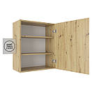 Кухонна шафка з полицями. Шир 600 мм., фото 2