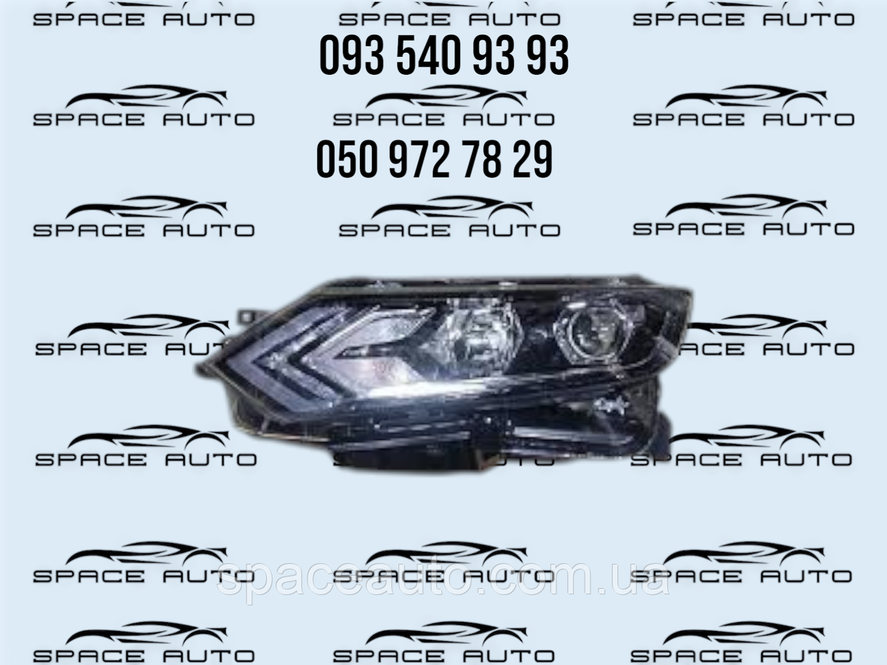 Фара левая Nissan Qashqai новая (аналог) хорошего качества 26060HV00A