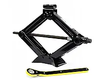 Домкрат ромбовий з тріскачкою 2 т висота підйому 415 мм Mastiff MF5520