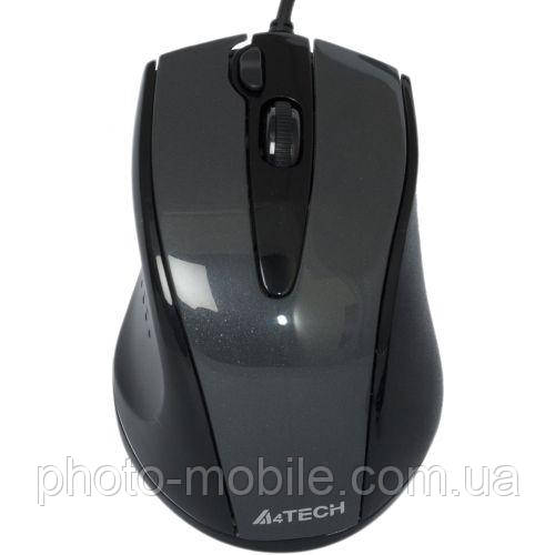 Комп'ютерна миша A4tech N-500F-1 Glossy Grey V-Track