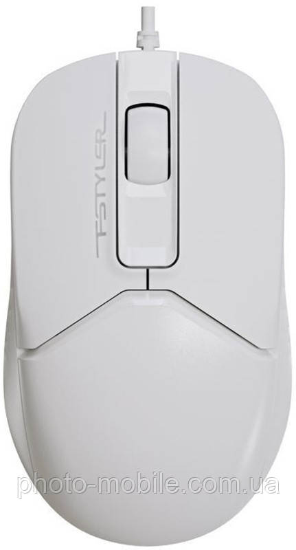 Комп'ютерна миша A4tech Fstyler FM12, White, USB, оптична, 1000 dpi, 3 кнопки, 1.5 м