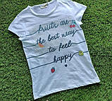 Біла футболка та сині шорти на дівчинку OVS Розмір 164, фото 2