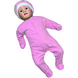 Комбінезон чоловічок Уні рожевий 05.42.03, фото 3