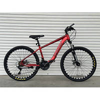 Гірський  велосипед  26 дюймів TopRider  "550" Червоний