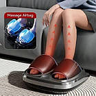 Масажер для стоп та ніг HG-01-lux з роликовим масажем, компресією, вібрацією, підігрівом, фото 3