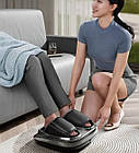 Масажер для стоп та ніг HG-01-lux з роликовим масажем, компресією, вібрацією, підігрівом, фото 7