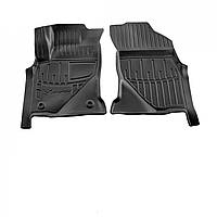 Передние 3D коврики для Toyota Hilux VIII (Crew Cab) (2015 ...) Тойота