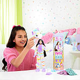 Барбі Кьюті ревив у костюмі Райдужної зебри Barbie Cutie Reveal Rainbow Zebra Plush Costume HRK39, фото 7