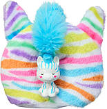 Барбі Кьюті ревив у костюмі Райдужної зебри Barbie Cutie Reveal Rainbow Zebra Plush Costume HRK39, фото 6