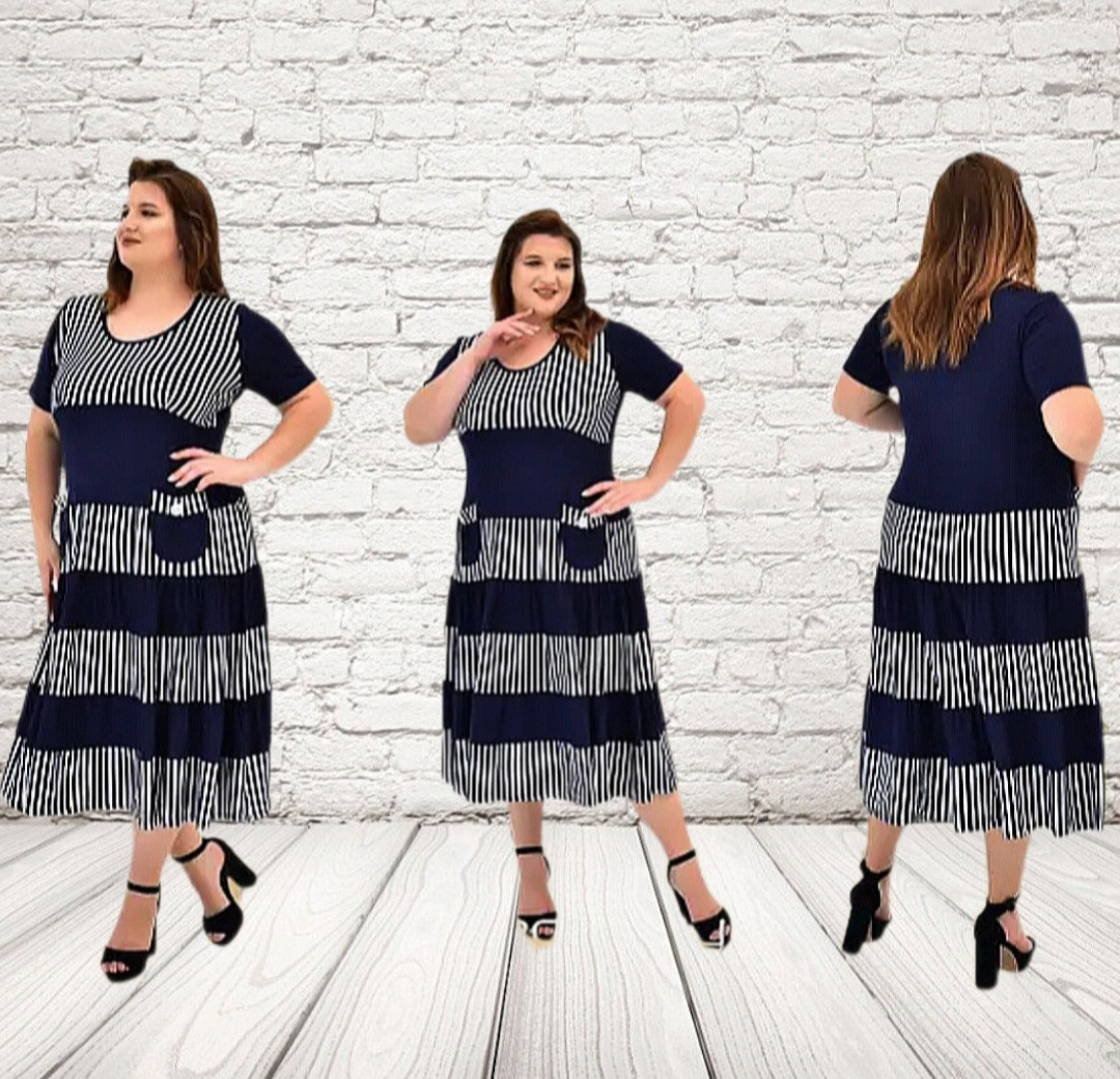 Літнє плаття дуже великі розміри, фото 1